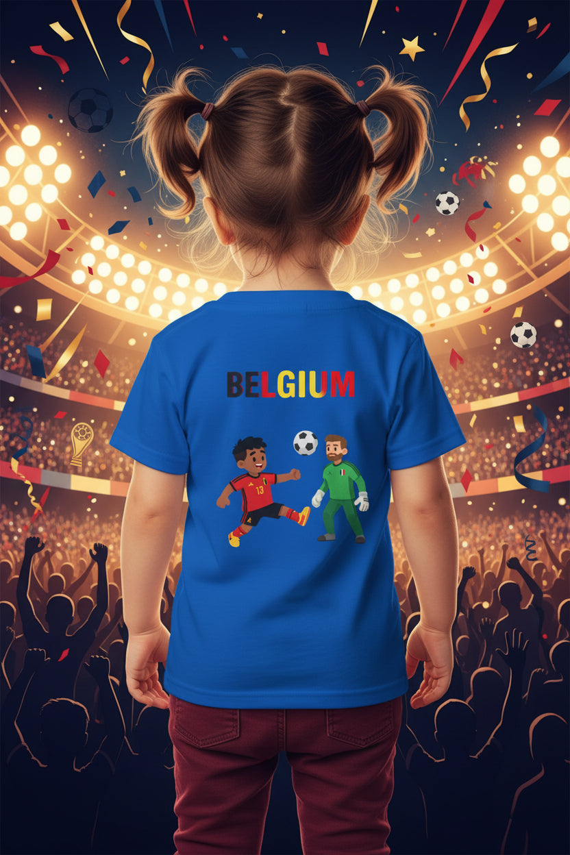 Belgium Soccer Toddler T‑Shirt