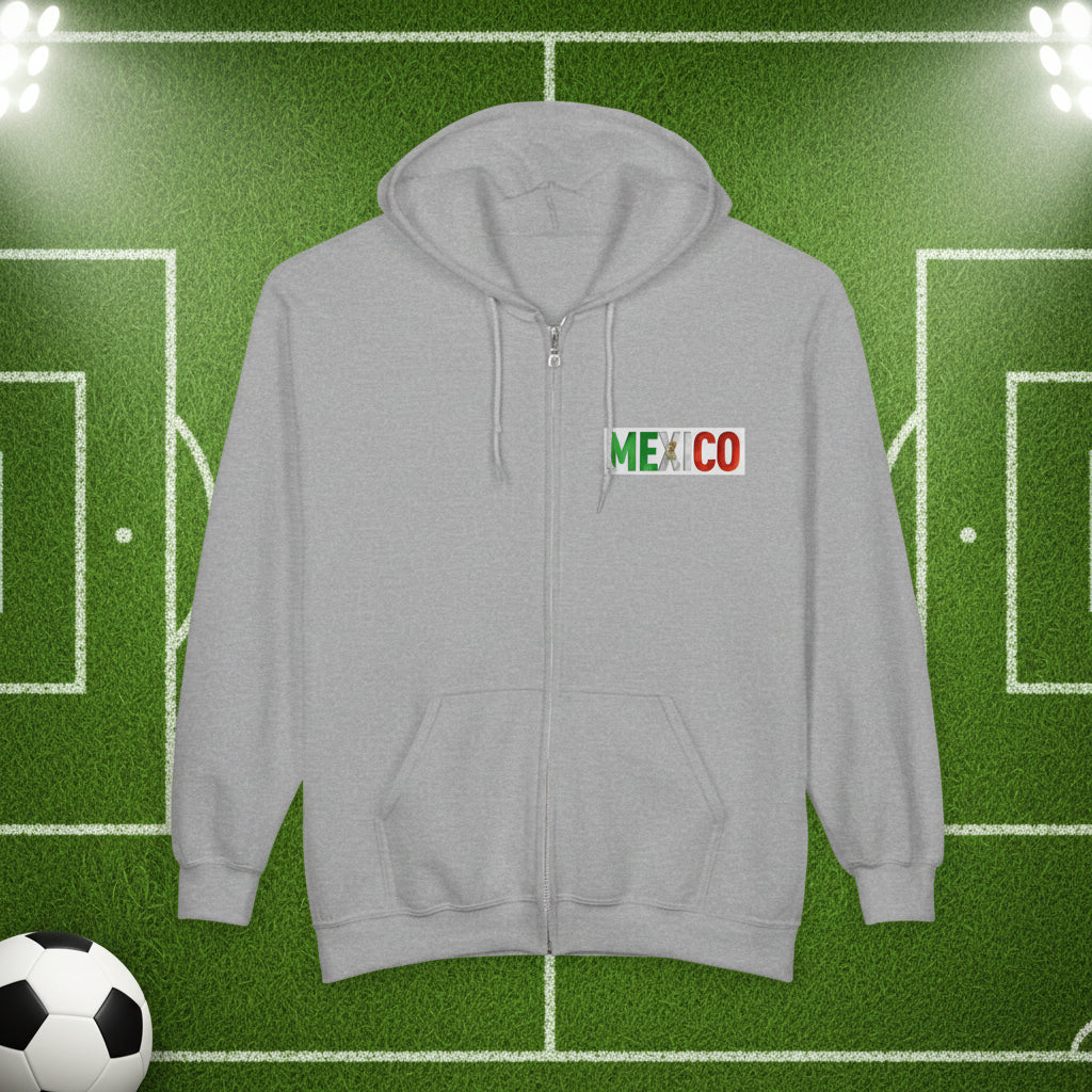 Mexico Soccer Zip Hoodie