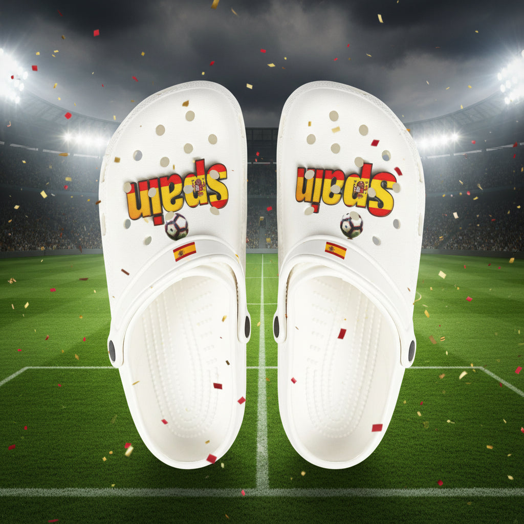 Spain Soccer EVA Clogs