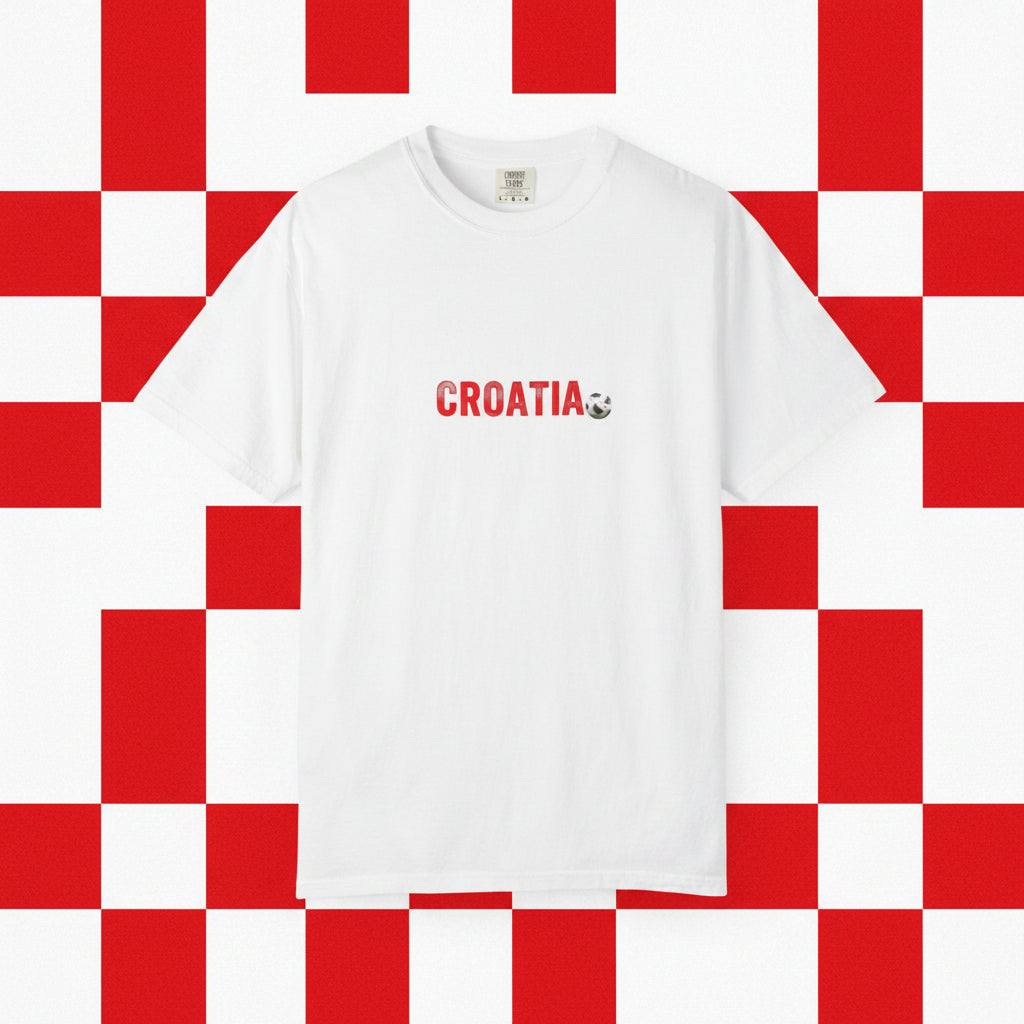 Croatia Soccer 100%  Cotton