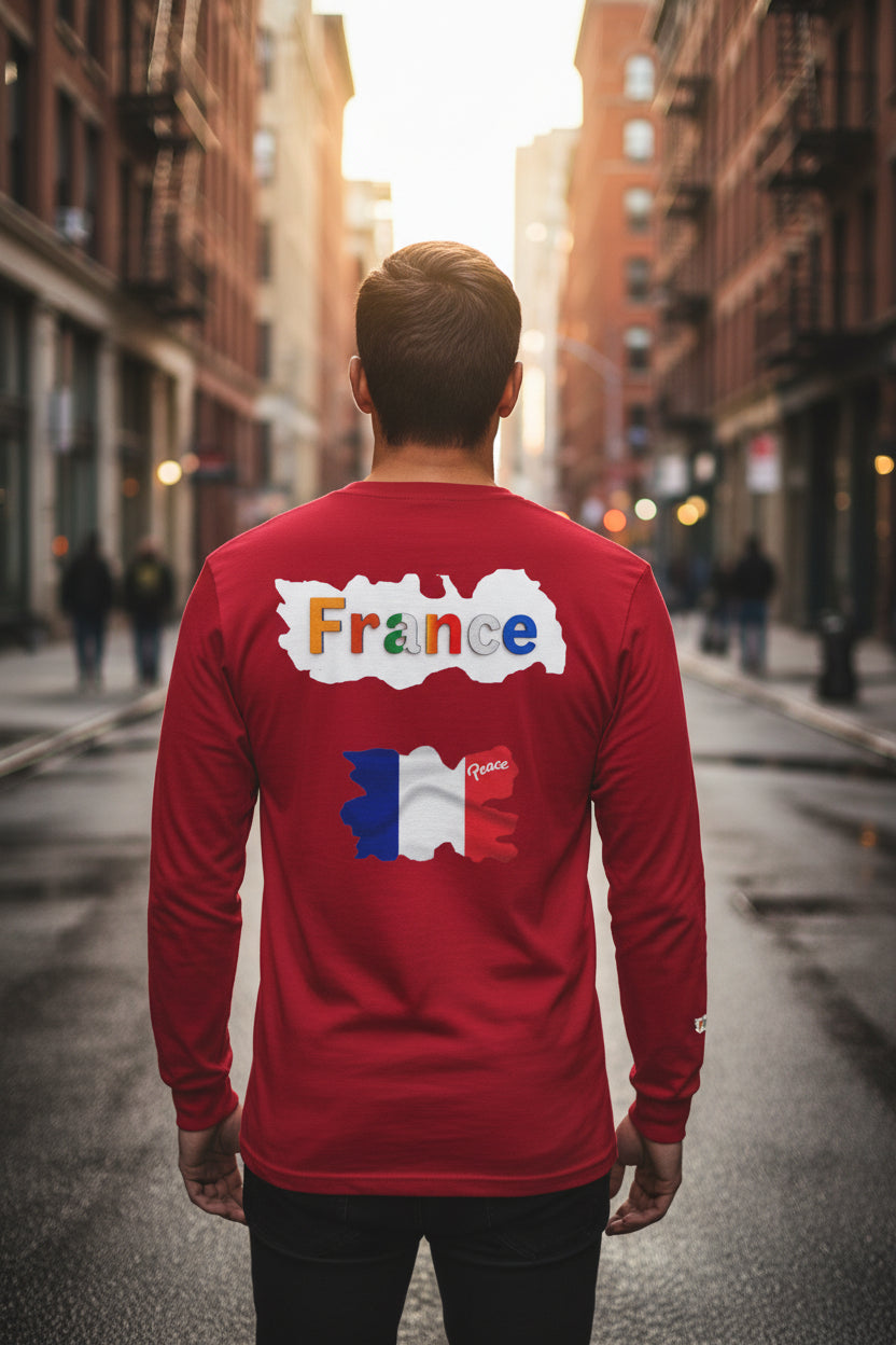 France Long Sleeve Tee