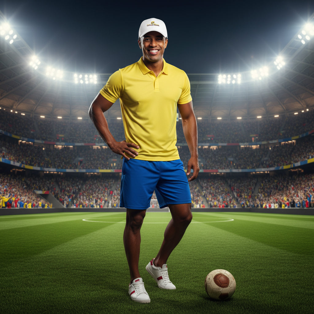 Colombia Soccer Baseball Cap