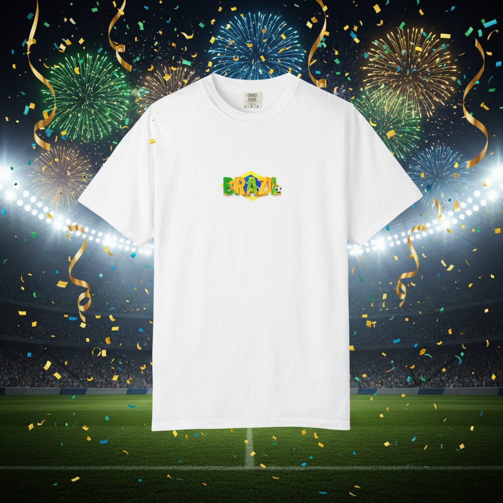 Brazil T-Shirt 100%  Cotton
