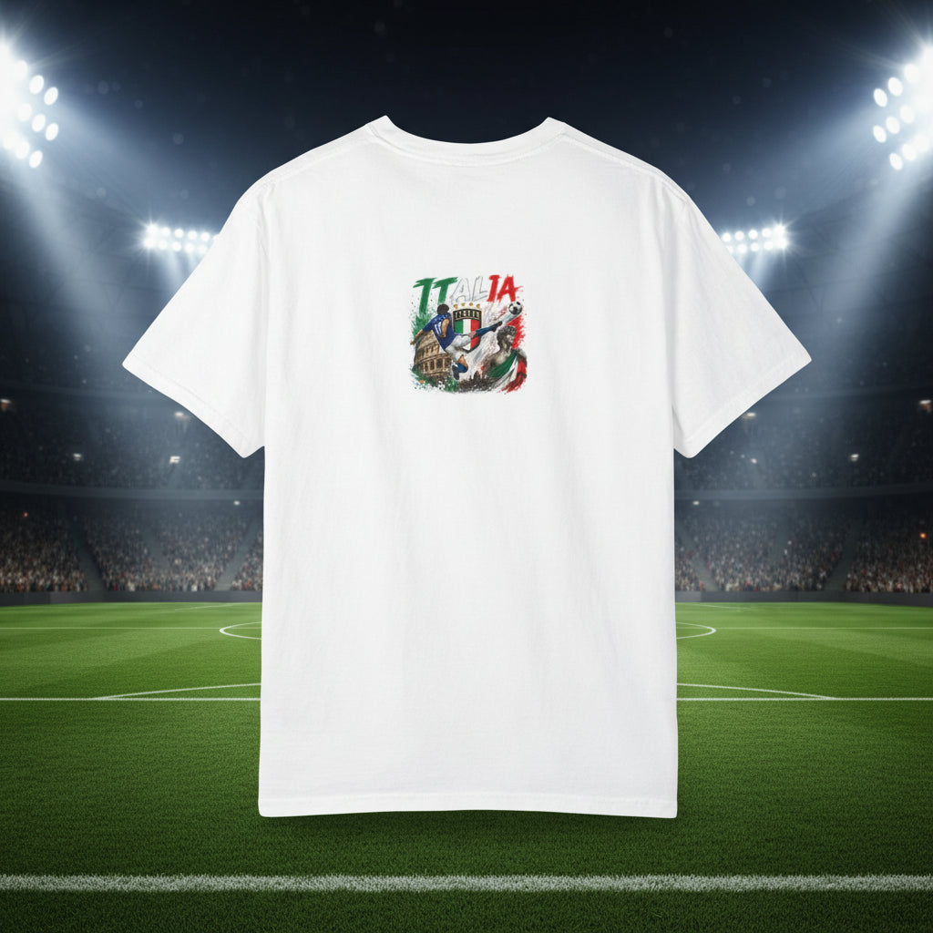 Italy World Cup 2026 Soccer T-Shirt 100% Cotton