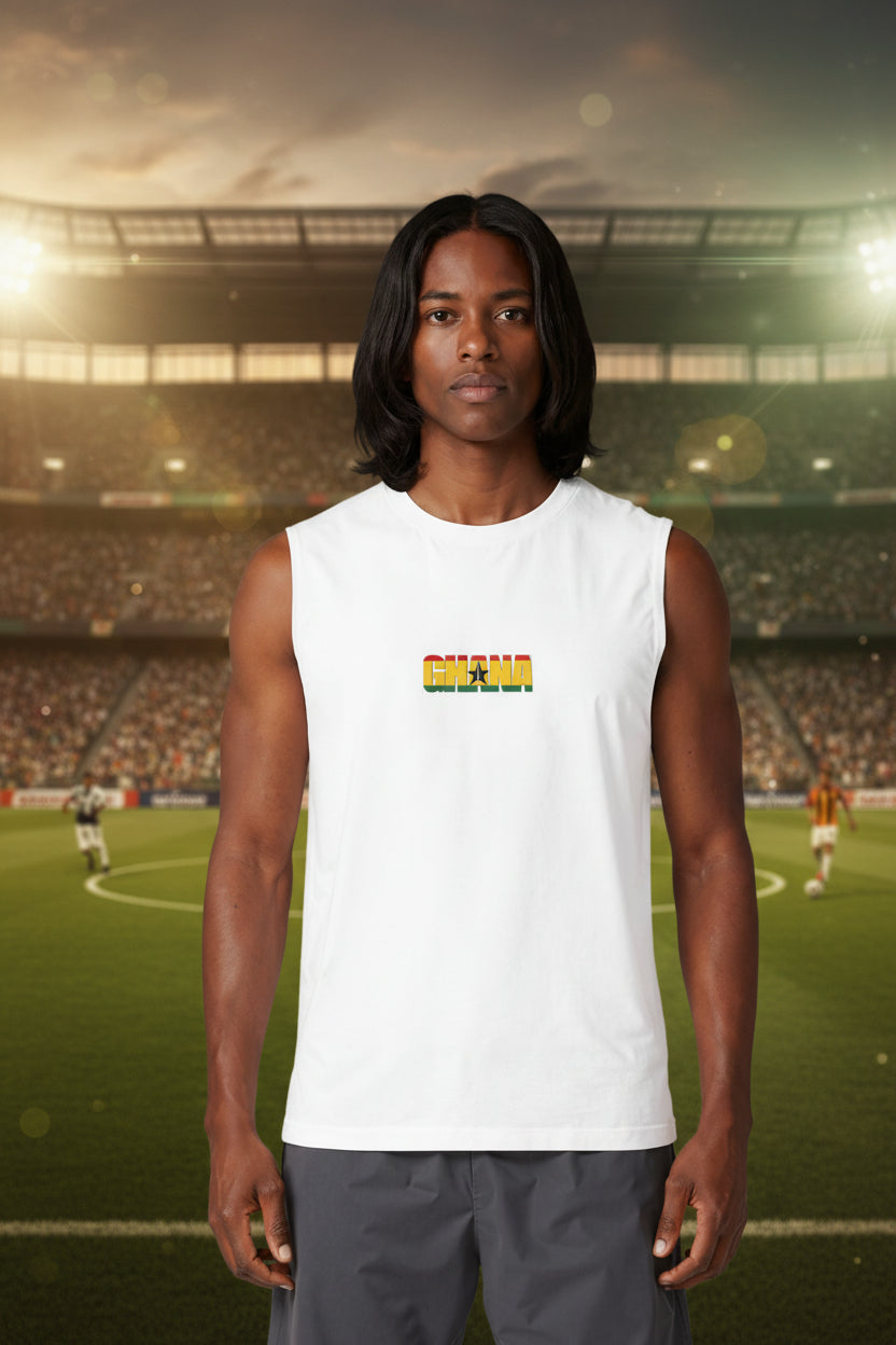 Ghana World Cup 2026 Muscle Tank Top
