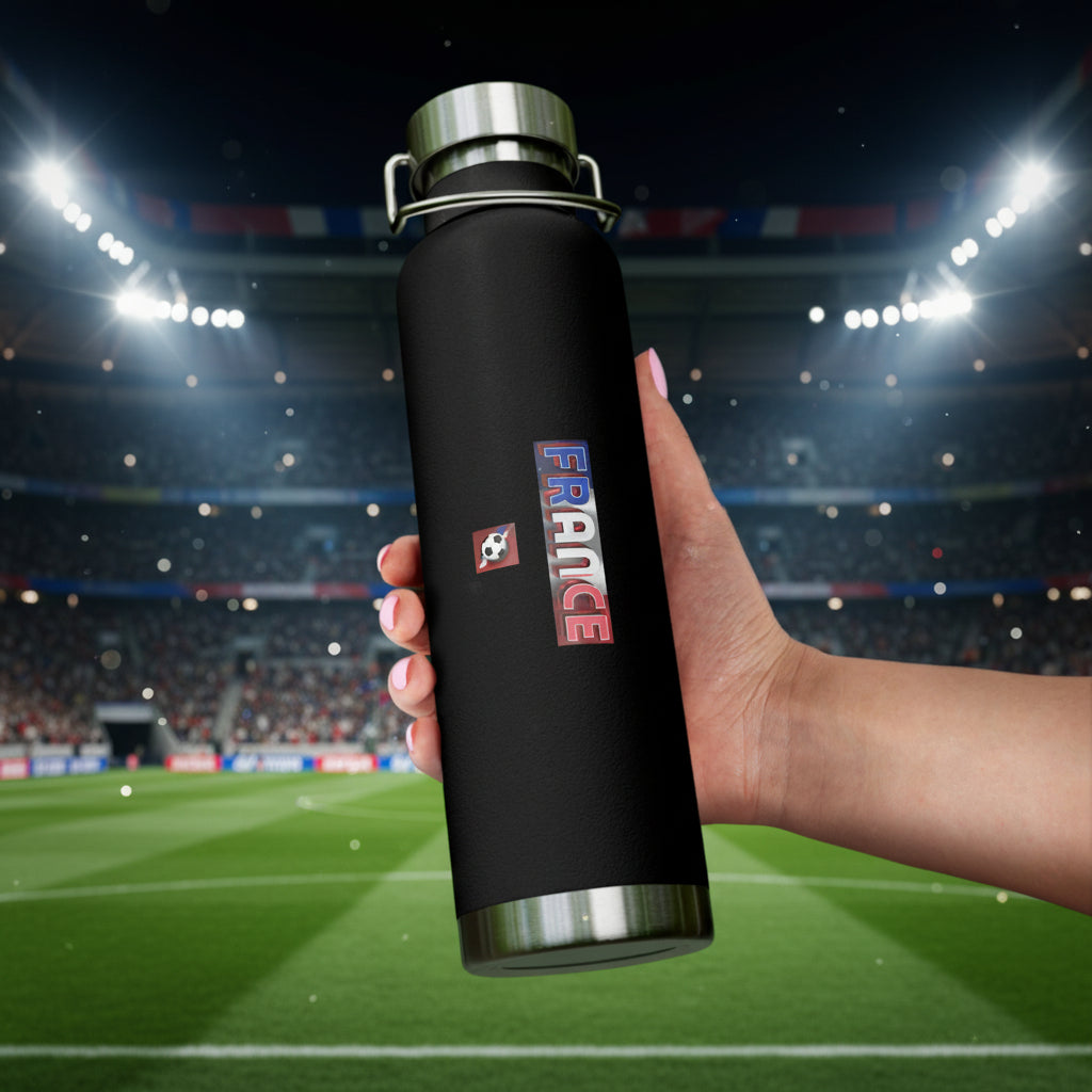 France World Cup 2026 22oz Vacuum Insulated Stainless Water Bottle