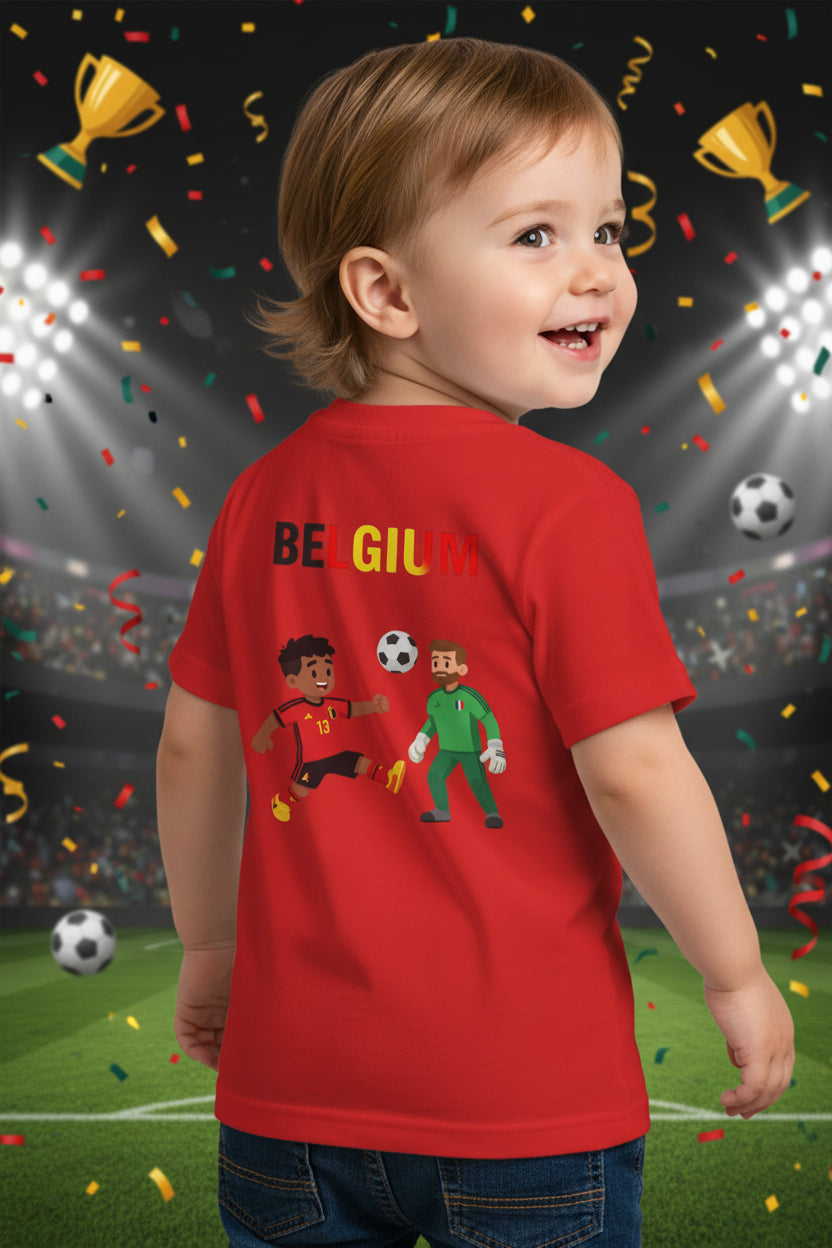 Belgium Soccer Toddler T‑Shirt