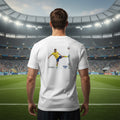 Sweden World Cup 2026 Soccer 100%  Cotton
