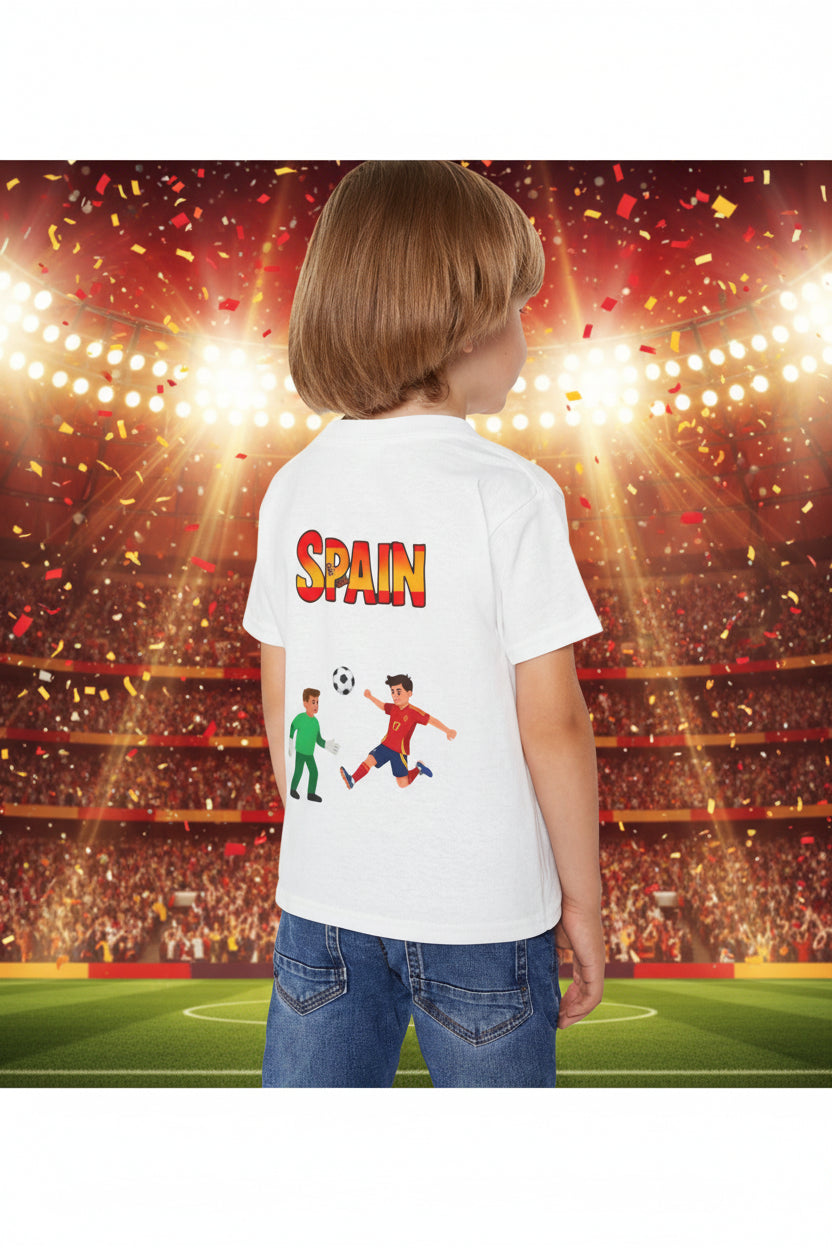 Spain Soccer Toddler T‑Shirt