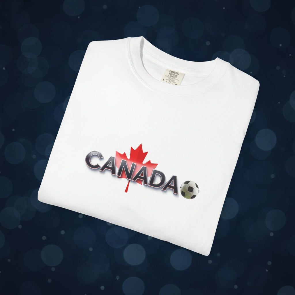 Canada World Cup 2026 Soccer 100%  Cotton