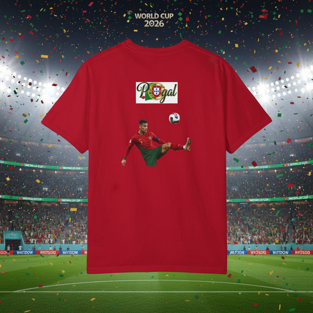 Portugal Soccer 100%  Cotton