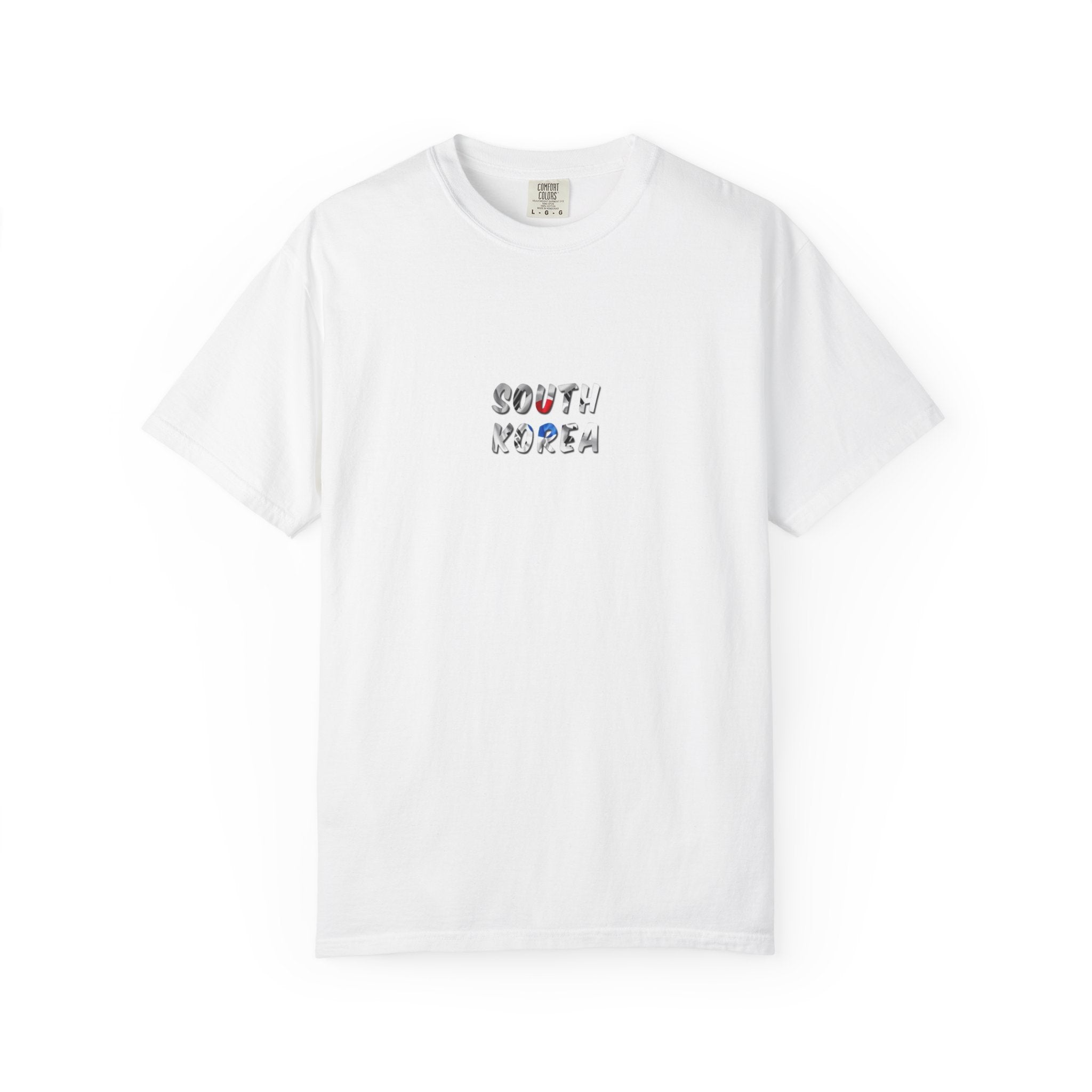 South Korea T-Shirt 100% Ring-Spun Cotton