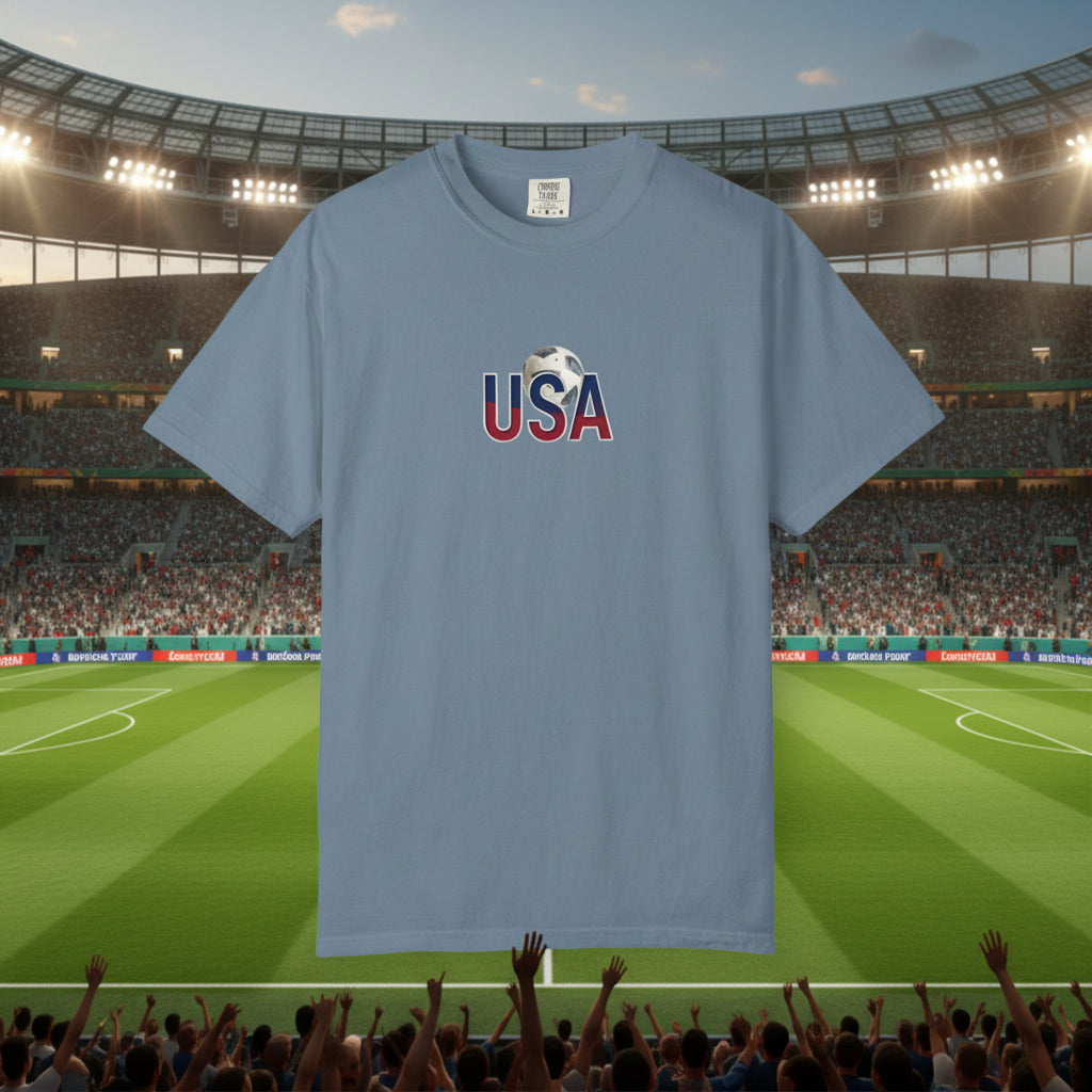 U.S.A Soccer 100%  Cotton