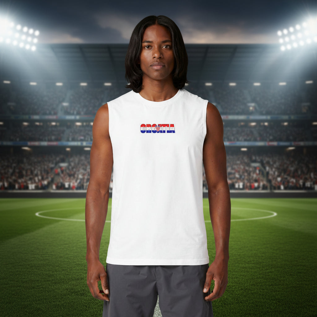 Croatia World Cup 2026 Muscle Tank Top