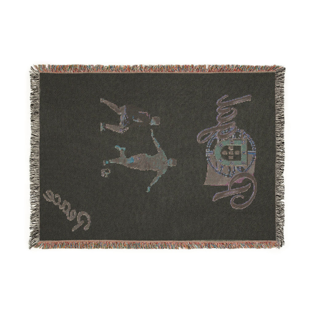 Portugal Soccer Woven Blanket