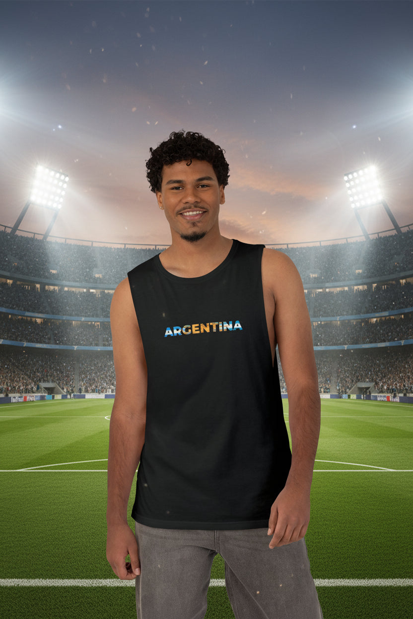 Argentina Soccer Tank Top