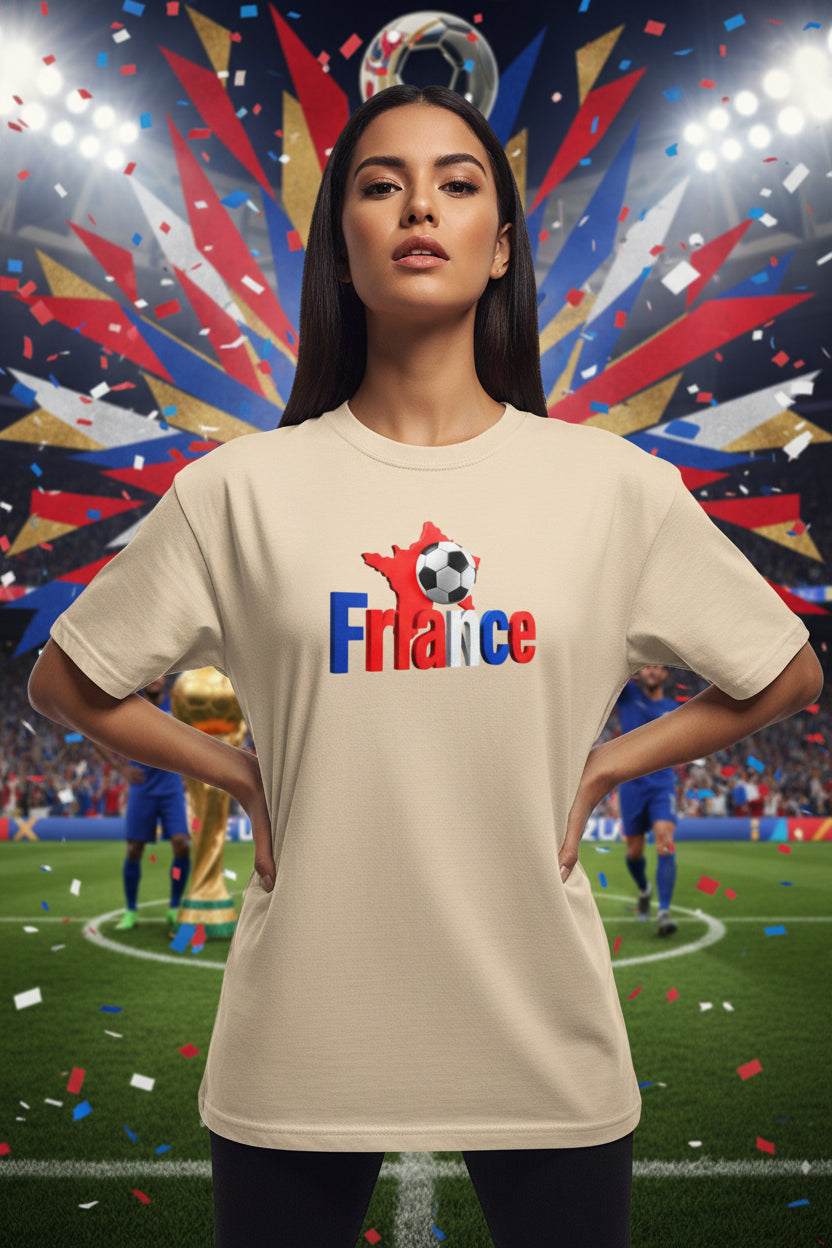 France Soccer T‑Shirt