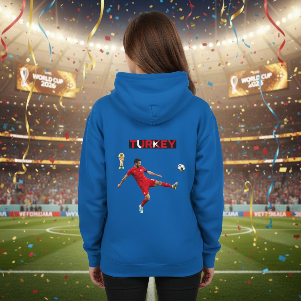 Türkiye World Cup 2026 Soccer Hoodie