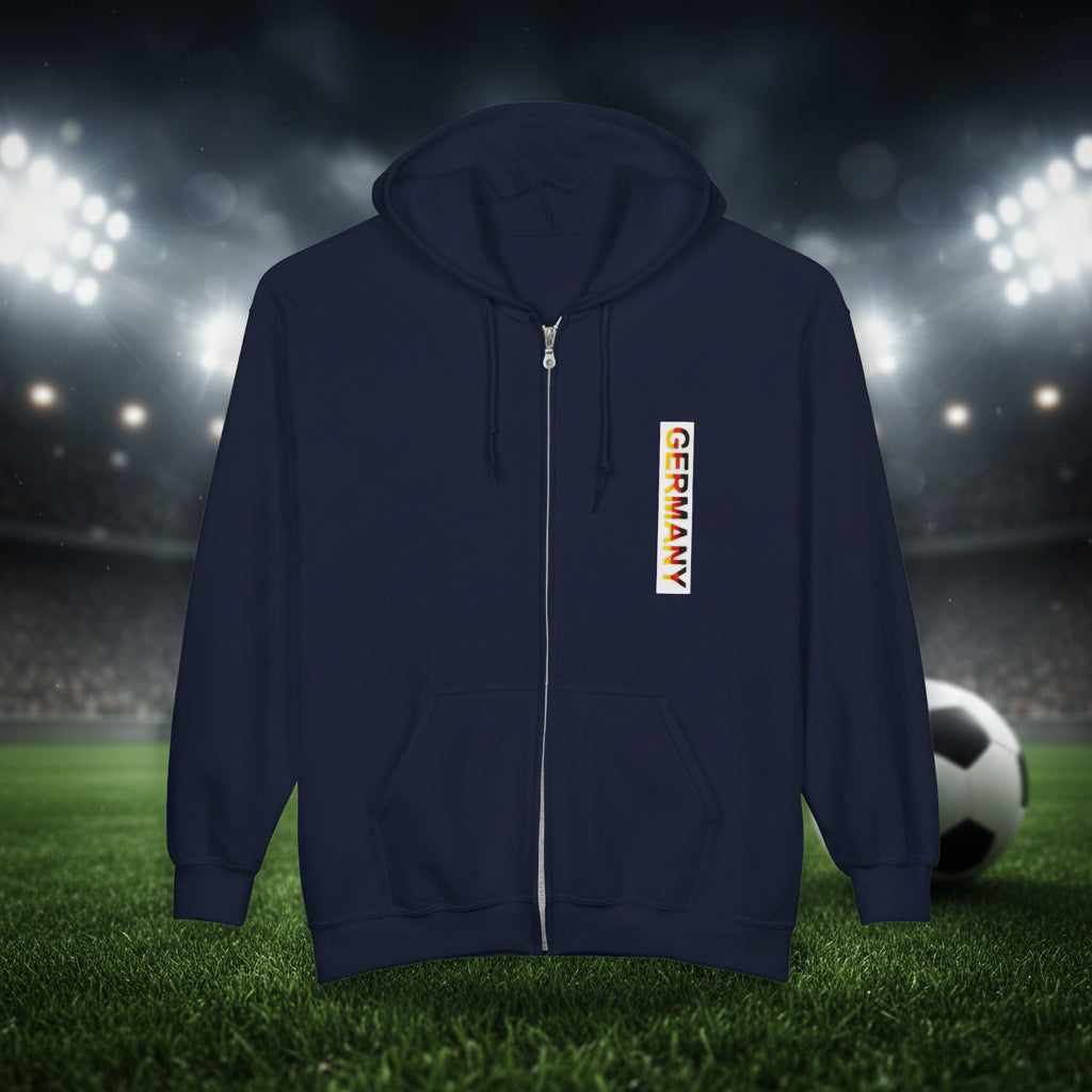 Germany World Cup 2026 Soccer Zip Hoodie