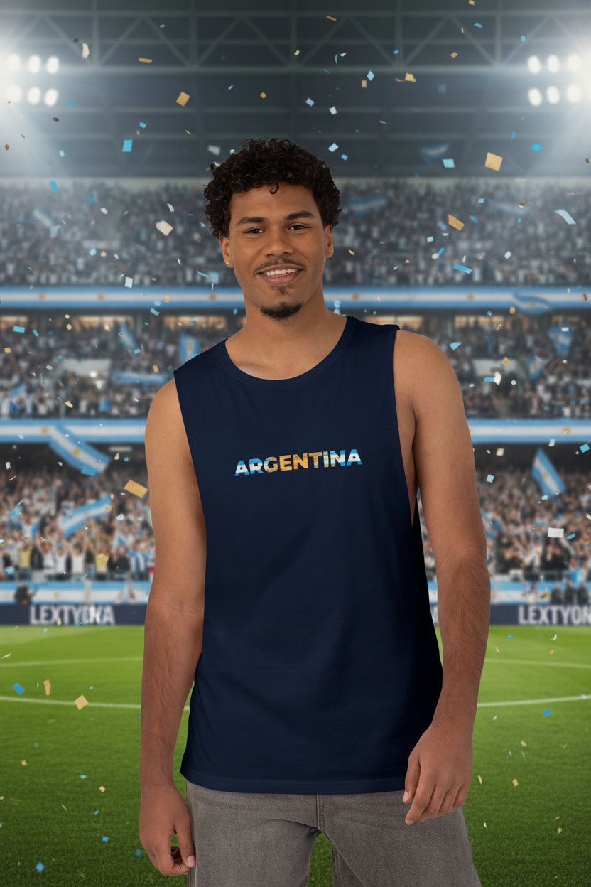 Argentina Soccer Tank Top