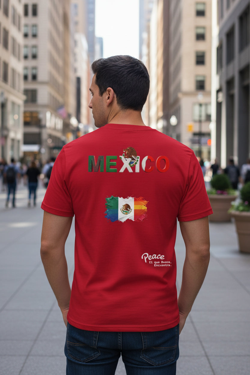 Mexico Flag T-Shirt — Peace