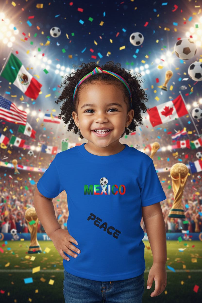 Mexico Soccer Toddler T‑Shirt
