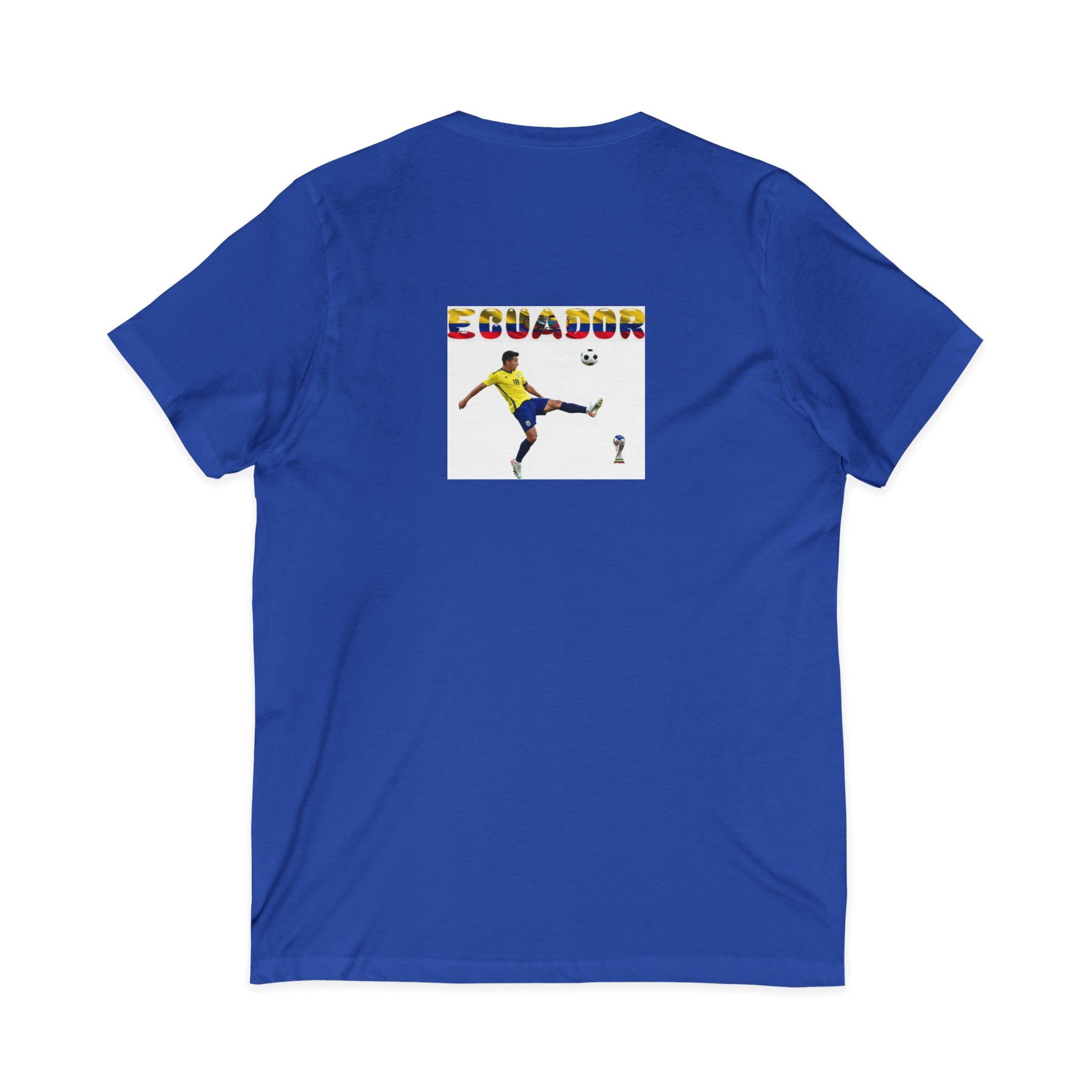 Ecuador soccer  V-Neck Tee