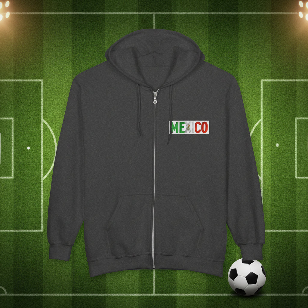 Mexico Soccer Zip Hoodie
