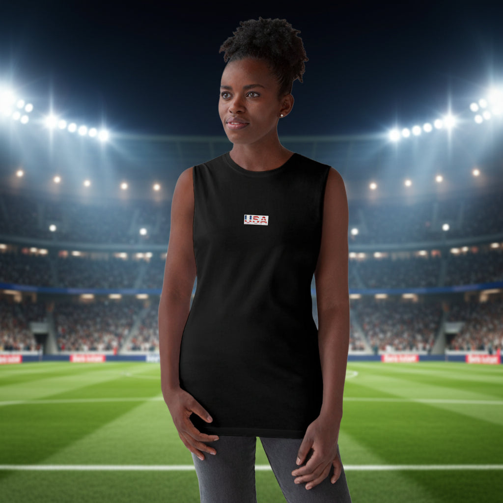 USA World Cup 2026 Soccer Tank Top 100% Cotton
