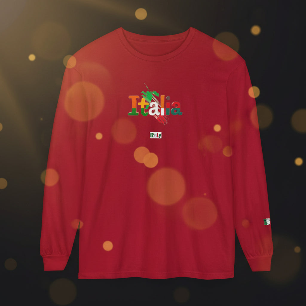 Italia Long Sleeve T-Shirt — Peace Message