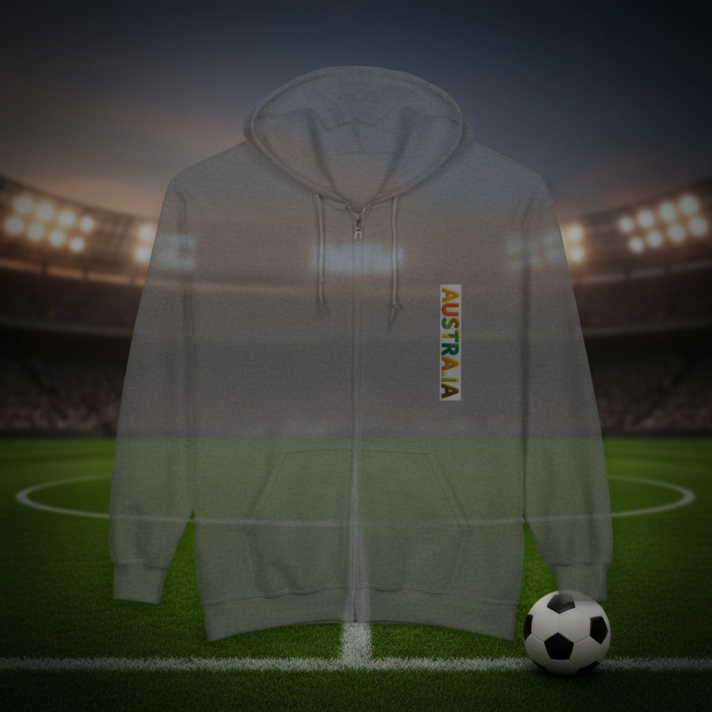 Australia Soccer Zip Hoodie