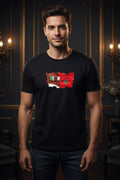 Morocco Flag Tee — Vintage Graphic T-Shirt (Morocco)