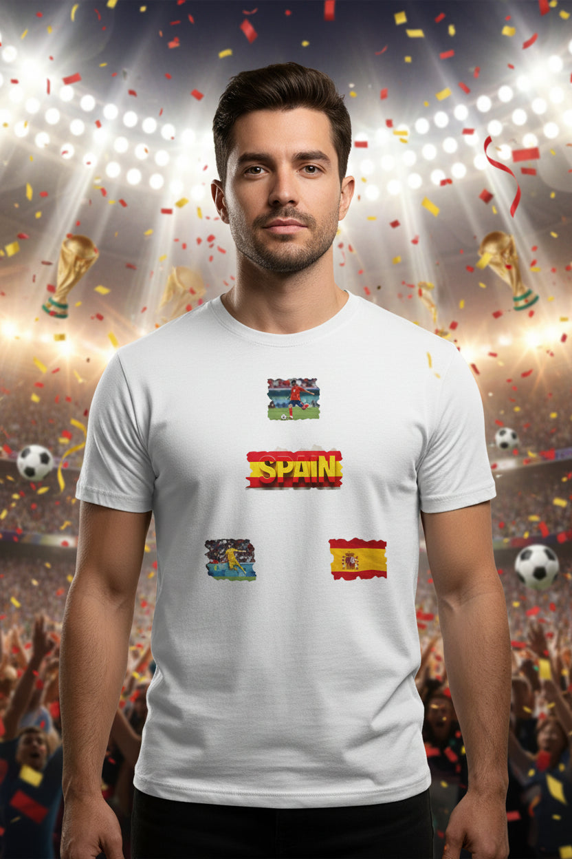 Spain Soccer T‑Shirt