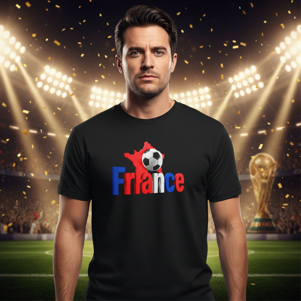 France Soccer T‑Shirt