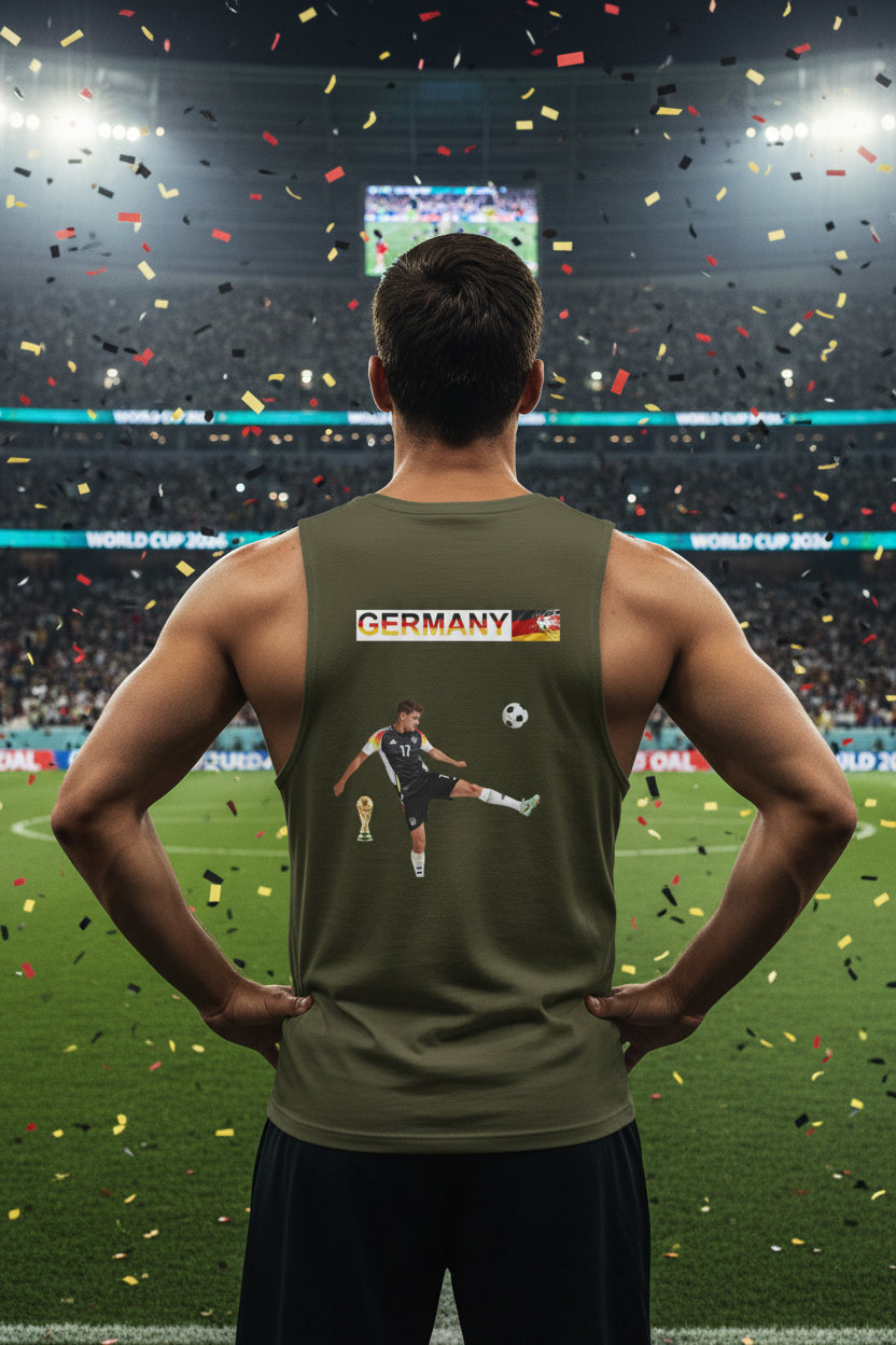 Germany Tank Top 100% Cotton