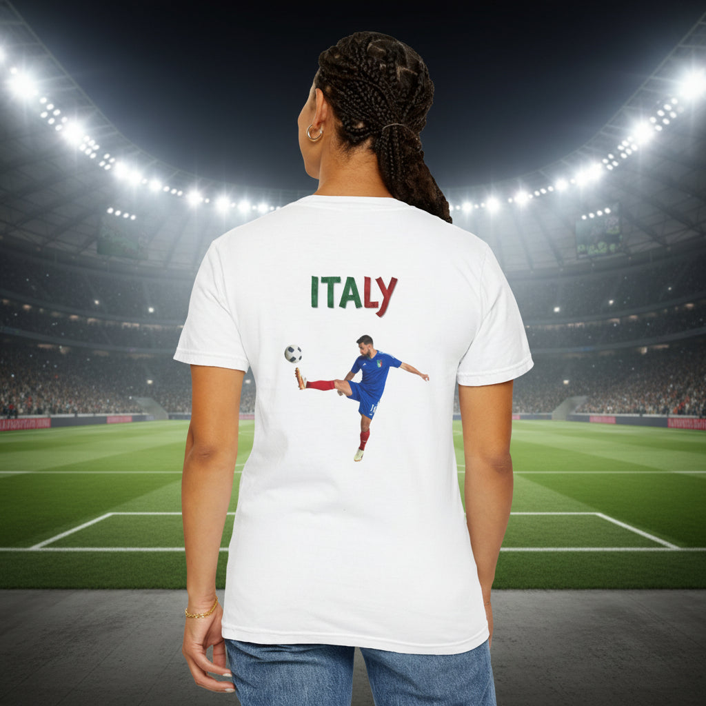 Italy Soccer 100%  Cotton