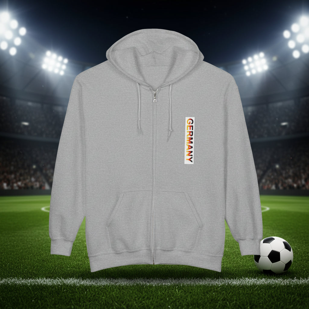 Germany World Cup 2026 Soccer Zip Hoodie
