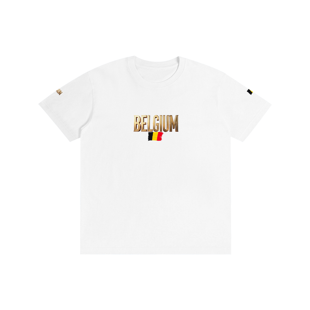 Belgium fans- Peace Pure Cotton Unisex T-Shirt