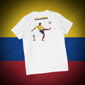 Colombia Soccer Fan V-Neck Tee
