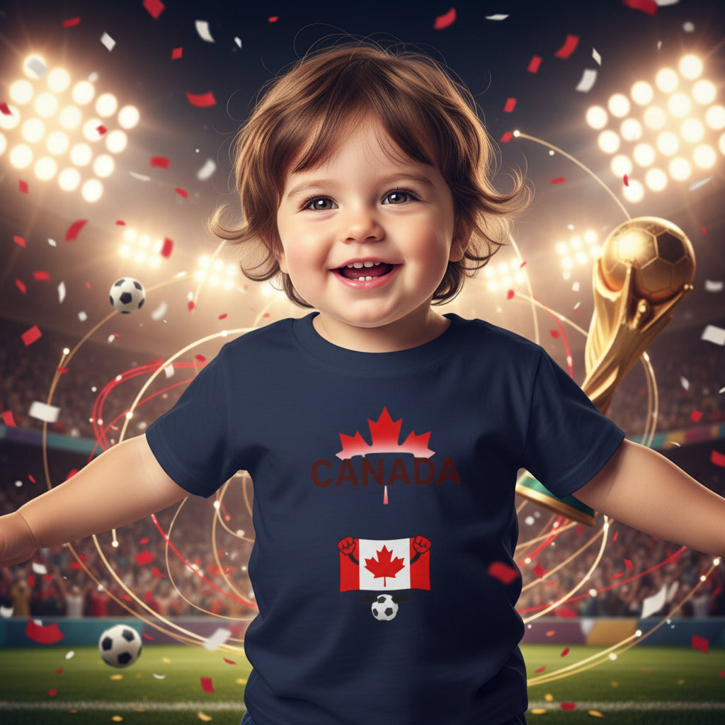 Canada Soccer Toddler T‑Shirt