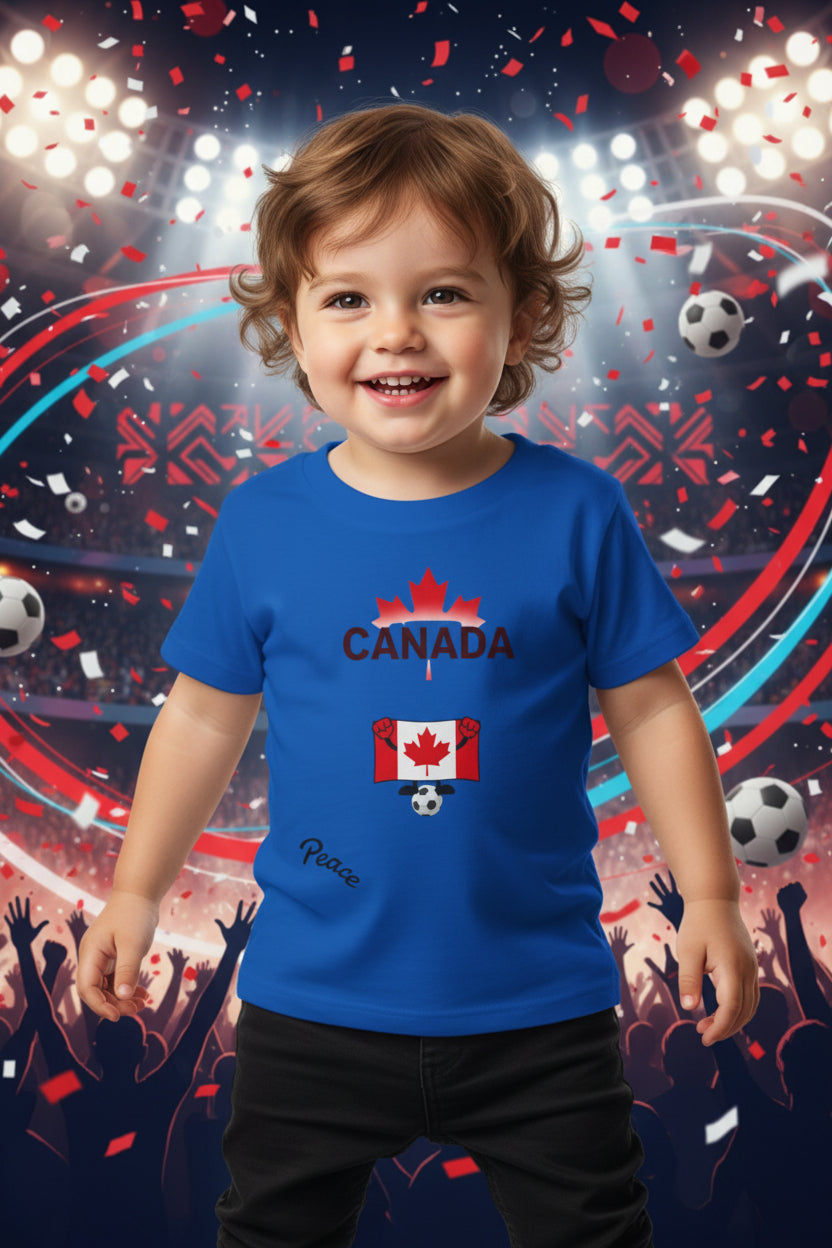 Canada Soccer Toddler T‑Shirt
