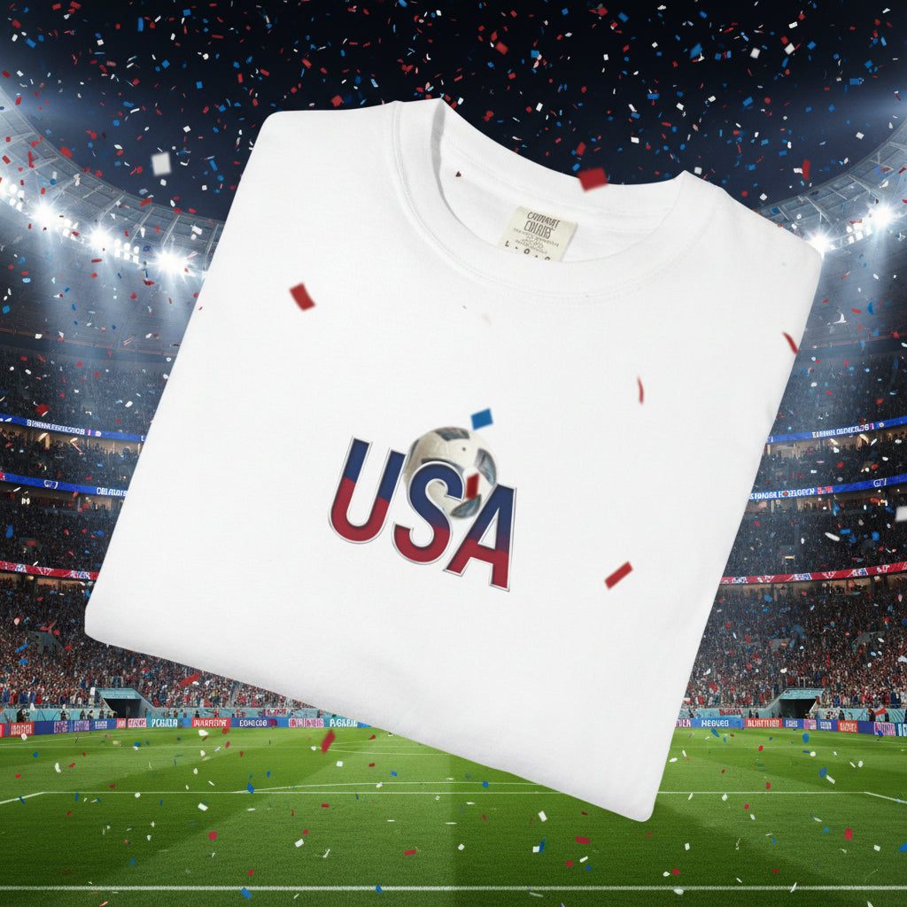 U.S.A Soccer 100%  Cotton