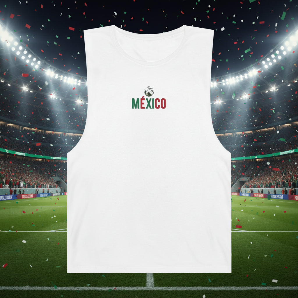 Mexico Soccer Tank Top 100% Cotton