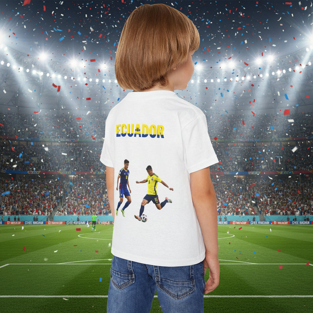 Ecuador Soccer Toddler T‑Shirt