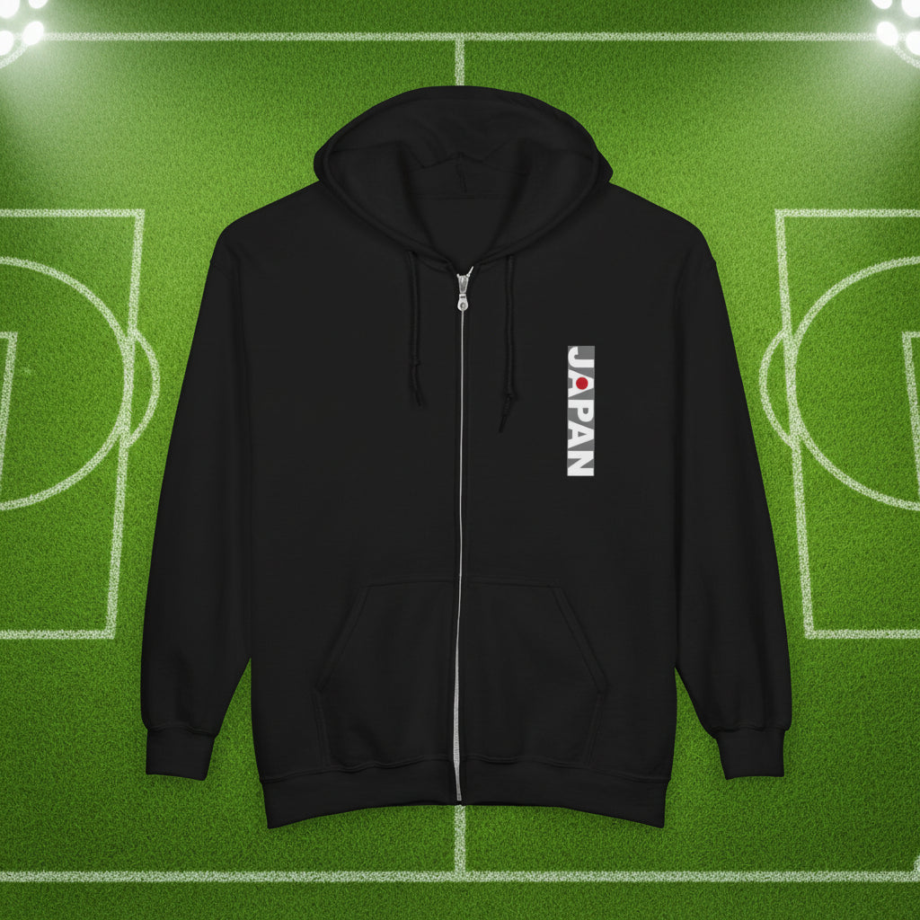 Japan Soccer Zip Hoodie