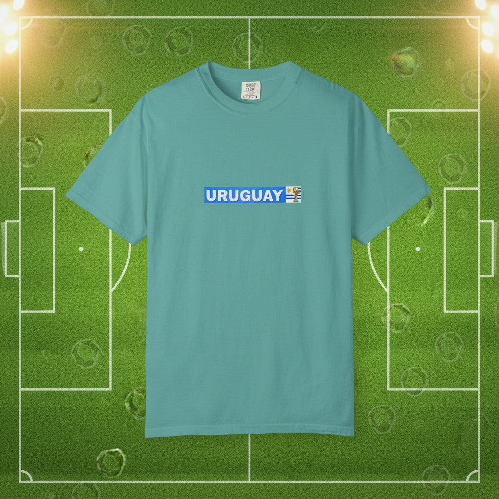 Uruguay Soccer T-Shirt 100%  Cotton