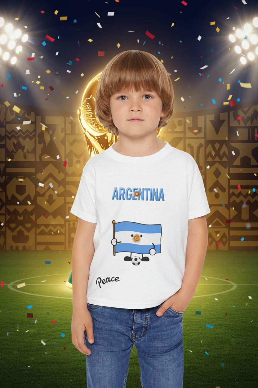 Argentina Soccer Toddler T‑Shirt