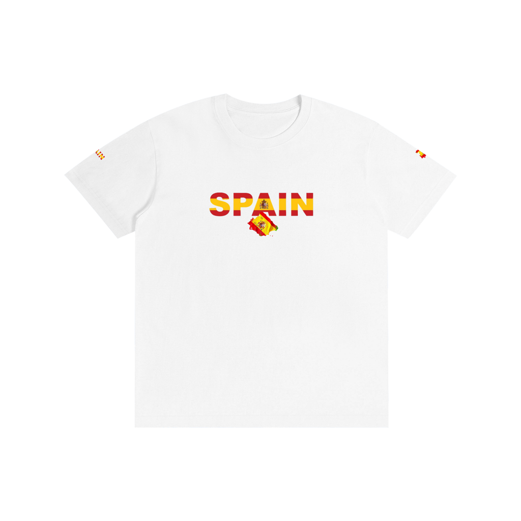 Spain fans - Peace - Pure Cotton Unisex T-Shirt