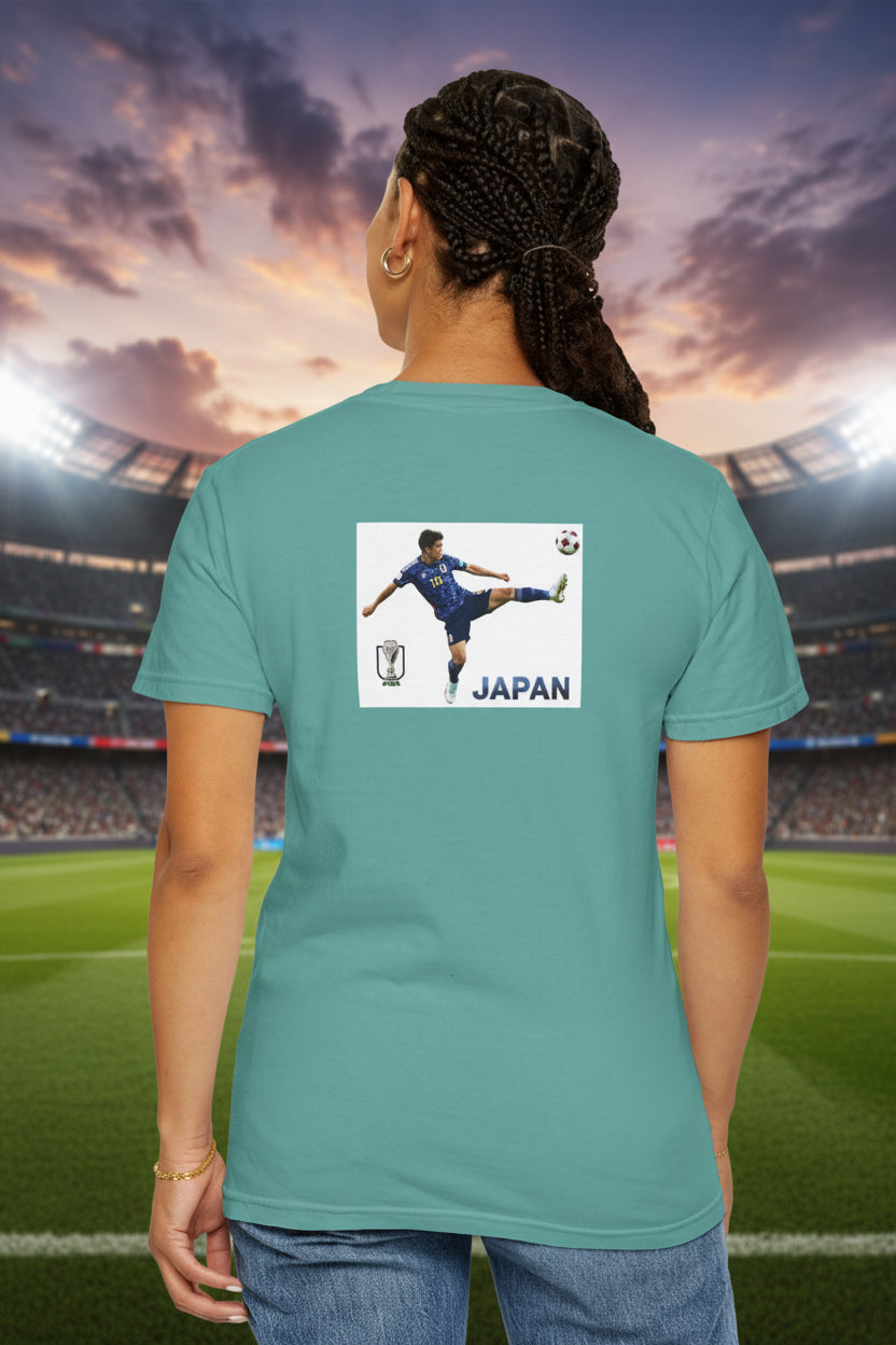 Japan Soccer 100%  Cotton