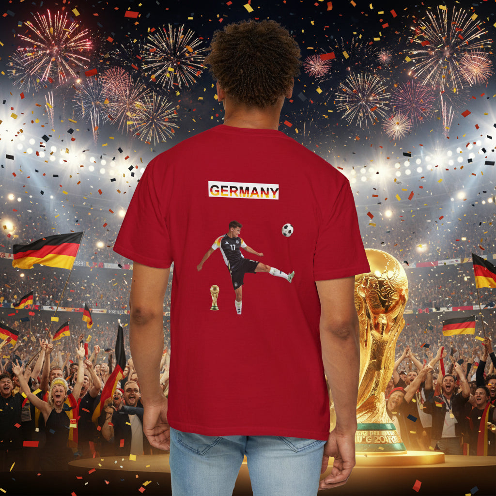 Germany World Cup 2026 Soccer 100%  Cotton